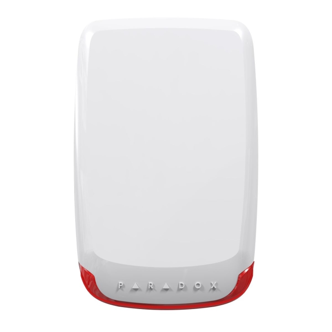 SR230 - Sirene sem fio externa com luz estrobo