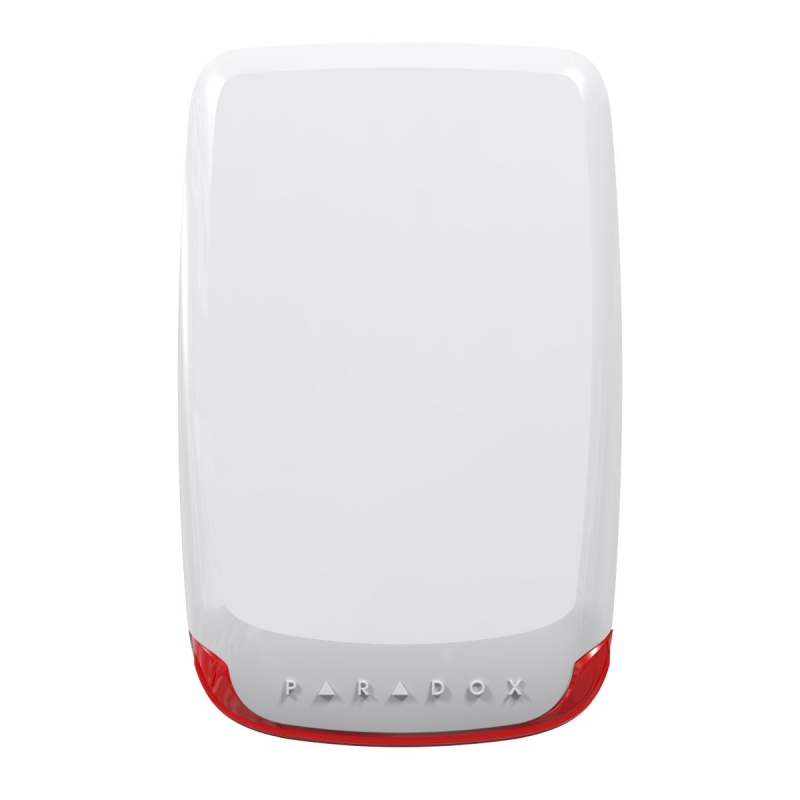 SR230 - Sirene sem fio externa com luz estrobo