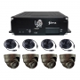KIT MDVR - Kit DVR Veícular com 04 Câmeras