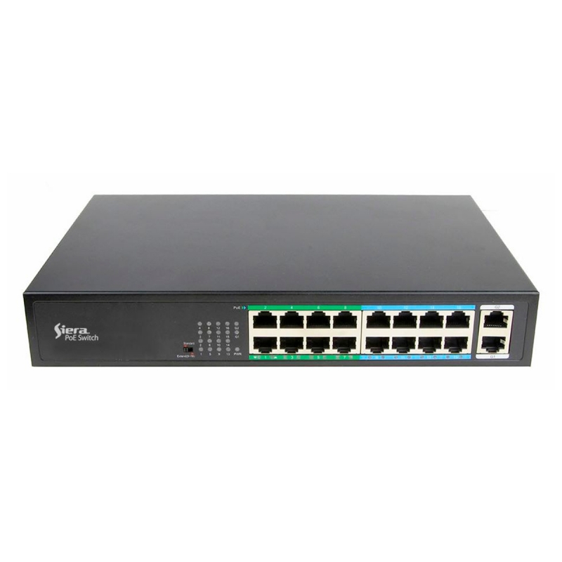 SWT 1016S - Switch PoE de 16 portas