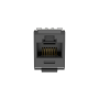 NKP5E88MBL - Módulo Keystone Jack RJ45 UTP Categoria 5e NetKey® - Preto